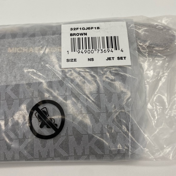 Michael Kors Brown/Gold Jet Set Small Coin Purse NWT - Picture 6 of 11